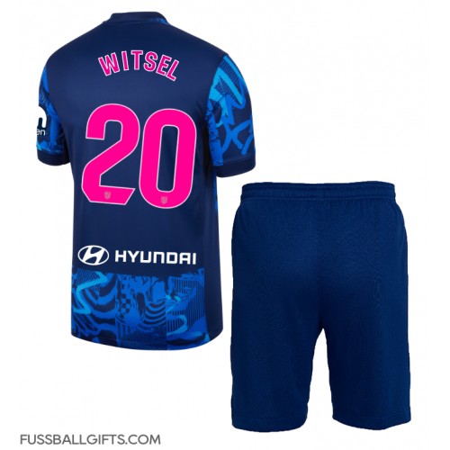 Atletico Madrid Axel Witsel #20 Fußballbekleidung 3rd trikot Kinder 2024-25 Kurzarm (+ kurze hosen)